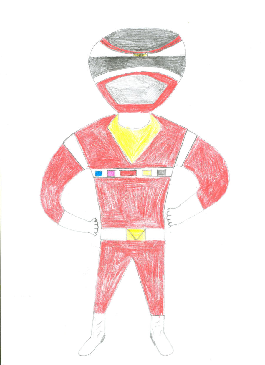 Andros the Red Space Ranger by MarioMaster90 on DeviantArt