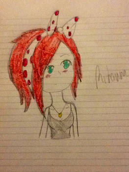 Anime Rihanna red hair (third try)