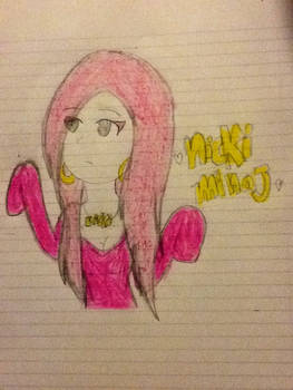 Anime nicki minaj pink hair (second try)