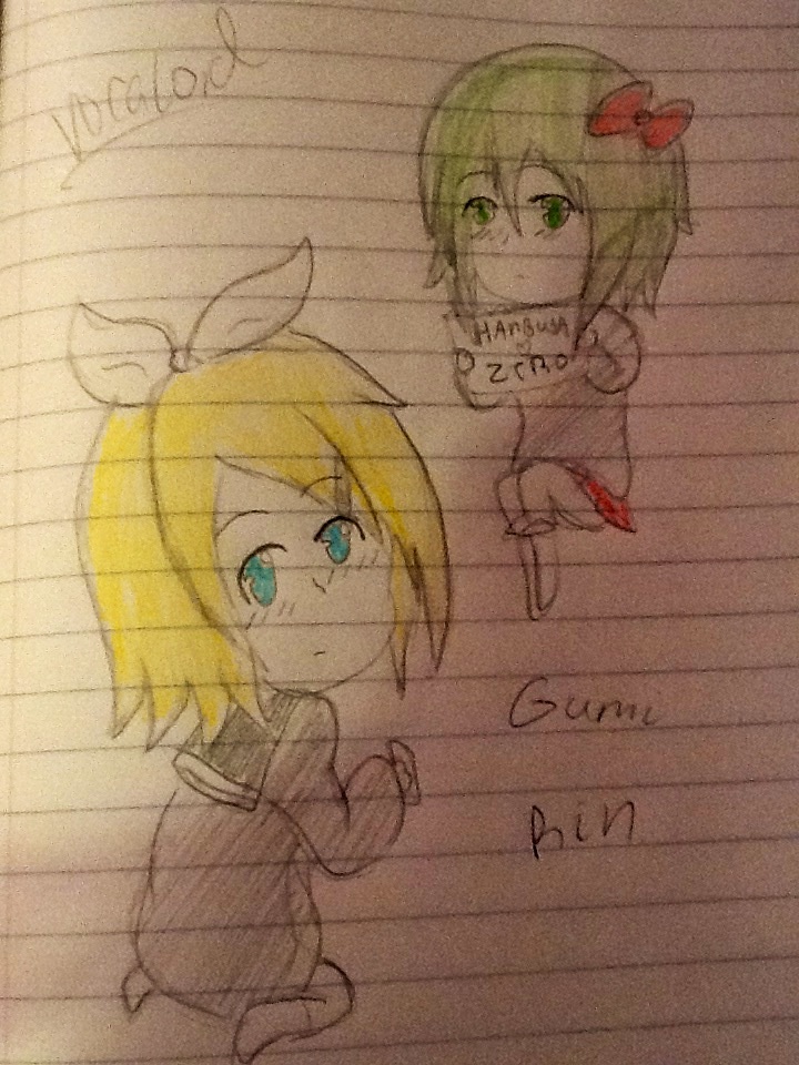 Chibi rin and gumi