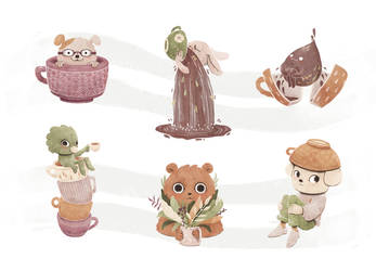 Tea Characters