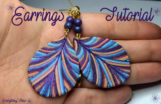 Polymer Clay Earrings Tutorial