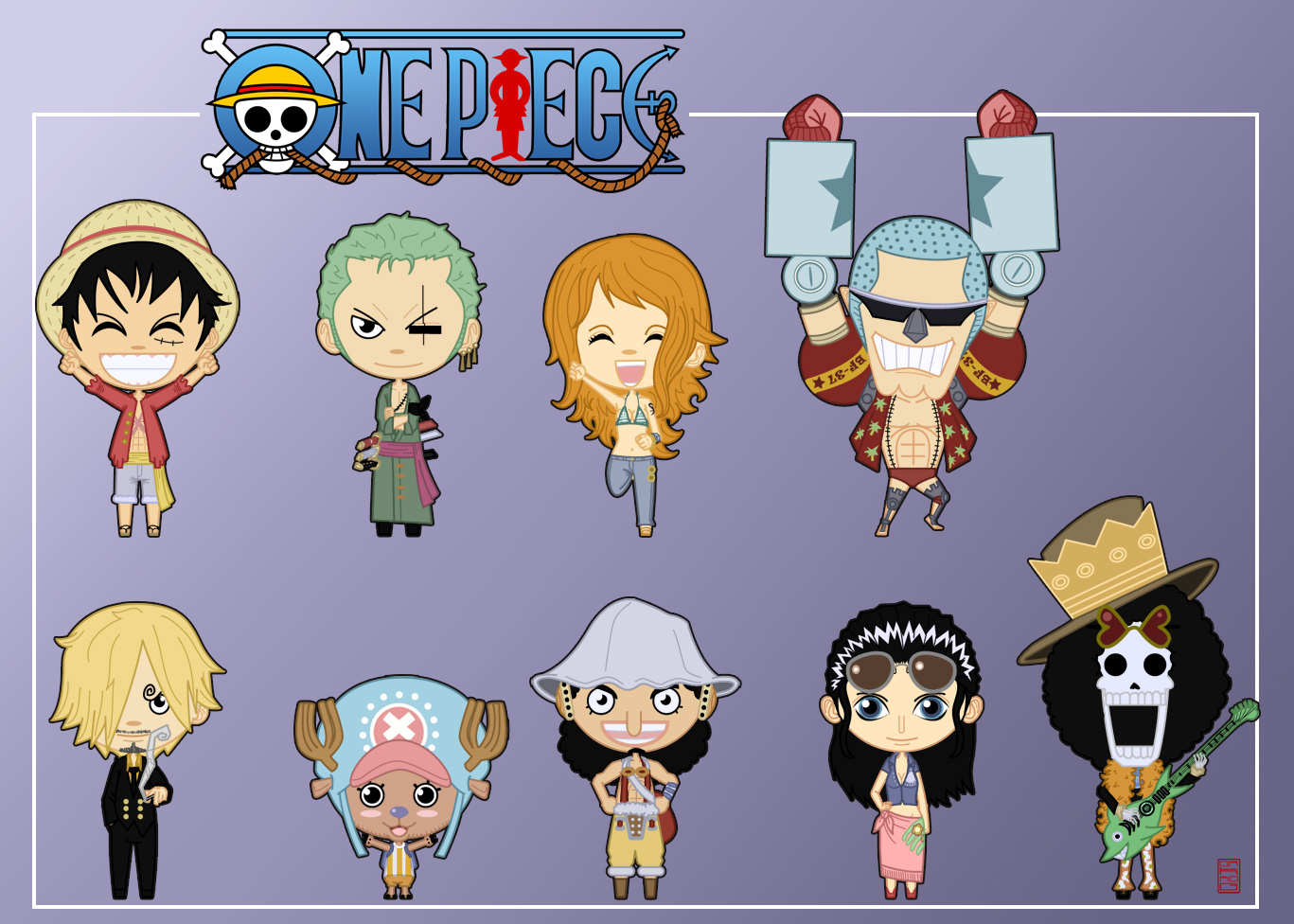 One piece : straw hat crew