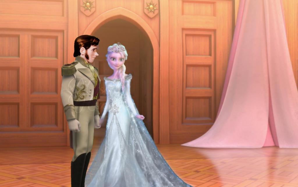 Hans And Elsa Royal Wedding By Gisellethecupid16 On Deviantart