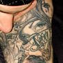 His Sleeve unfinished