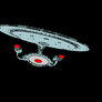 Enterprise D moving