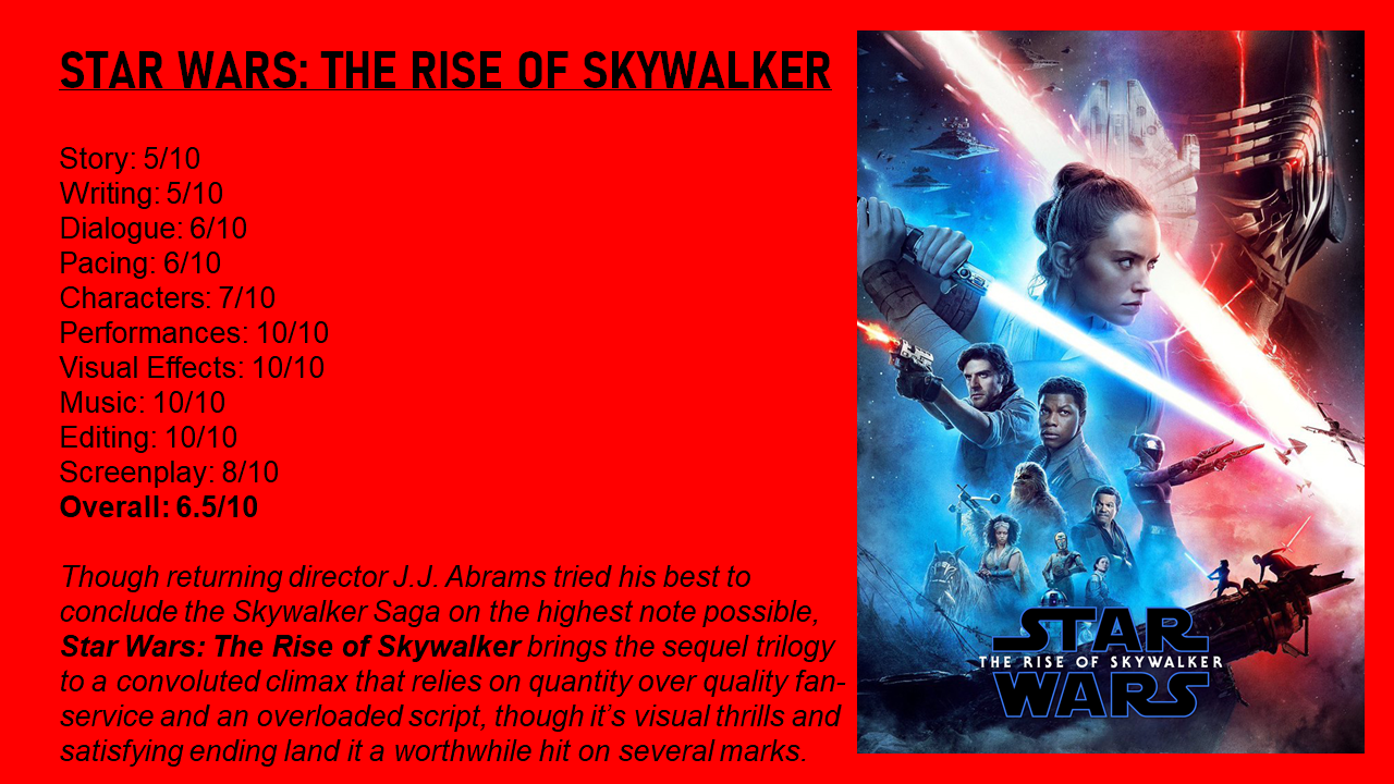 Star Wars: The Rise of Skywalker - A Review