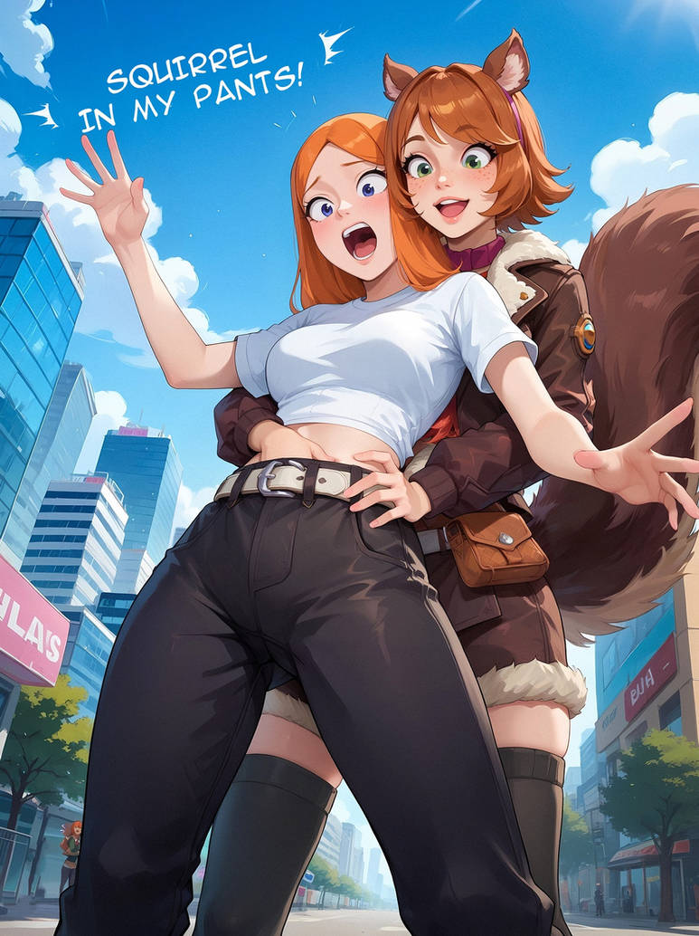 Deviantart Risumon Squirrel Squirrel in my pants! by quantumhead-ai on DeviantArt