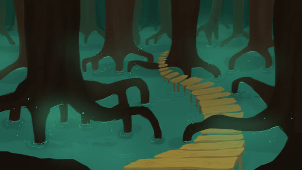 Swampy forest