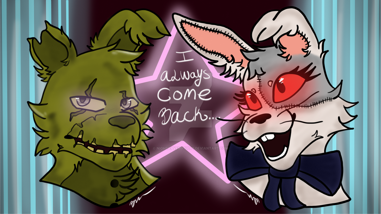 Spring Trap X Roxanne Vanny and Springtrap! by NightRavenStudio on DeviantArt