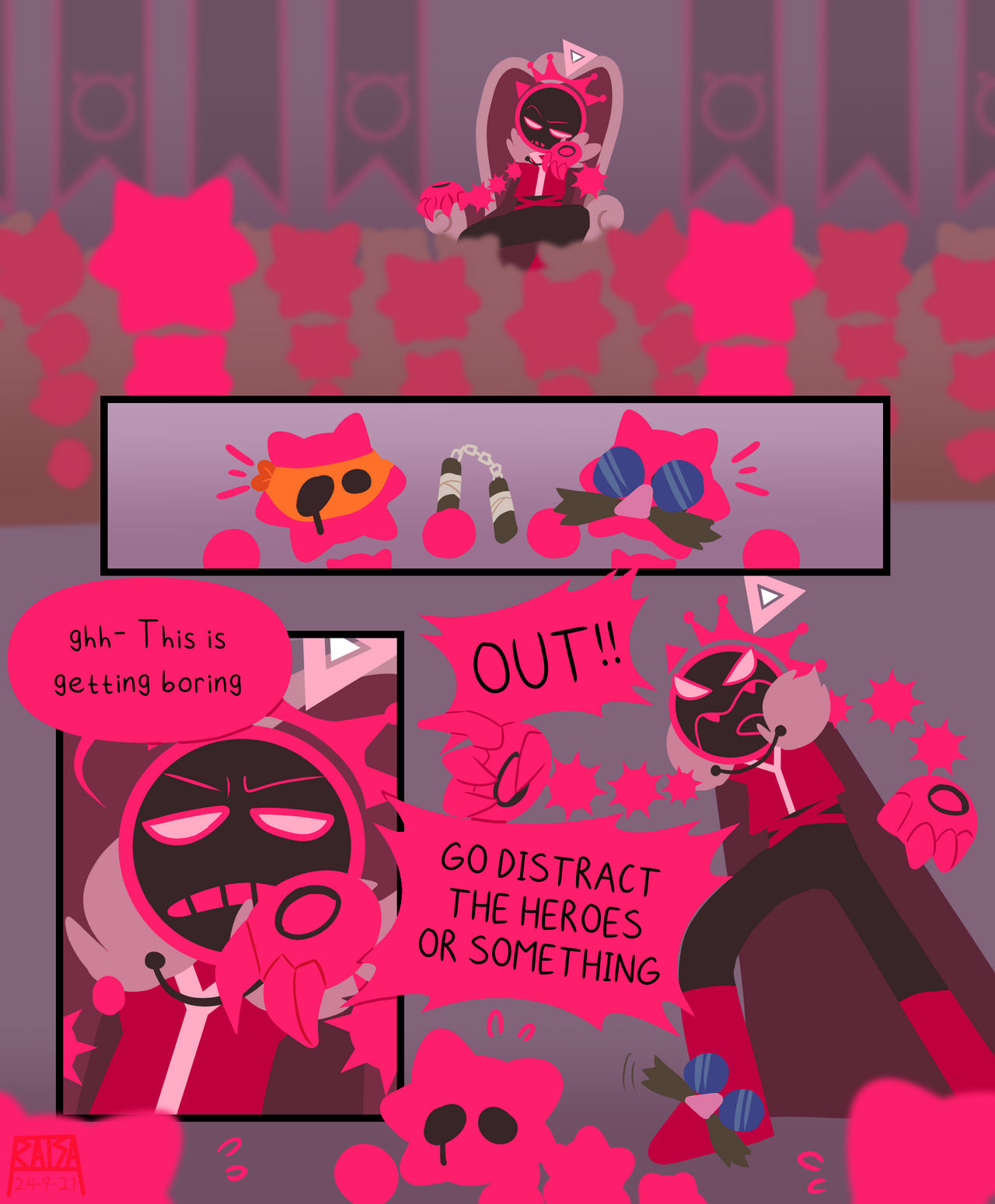 JSAB:CB Page 1 by RaisaDrawz on DeviantArt