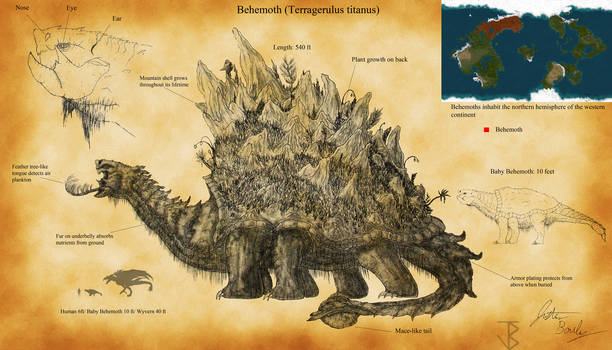 Behemoth (Terragerulus titanus) by jbconcepts87