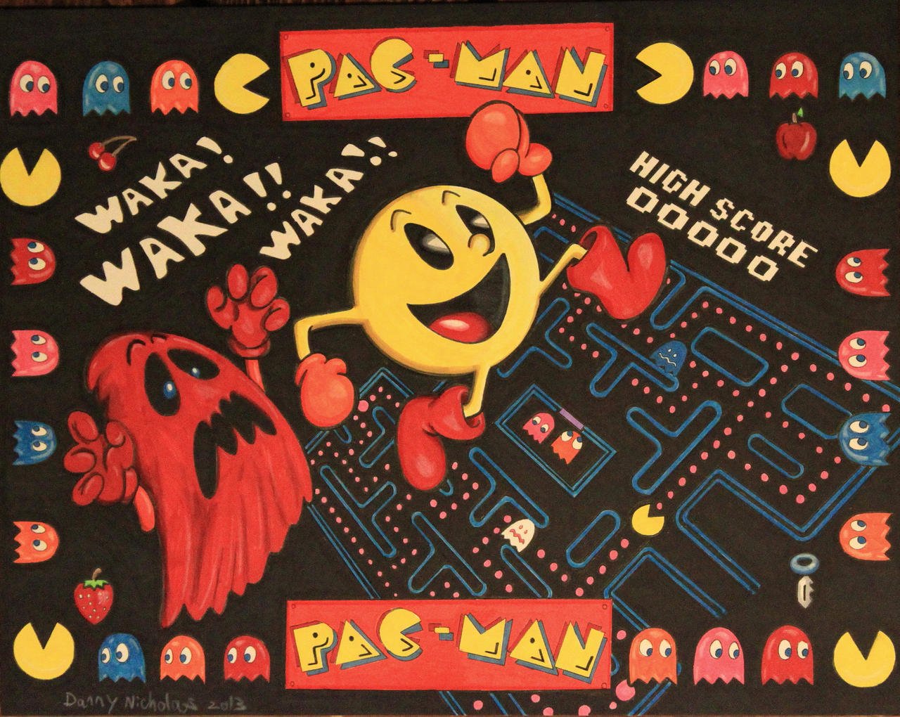 Bad Pacman Pac-Man Tribute by DannyNicholas on DeviantArt