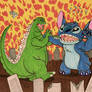 GODZILLA Vs STITCH