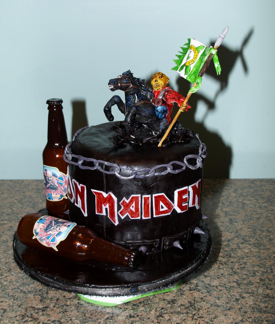 Iron Maiden Cake