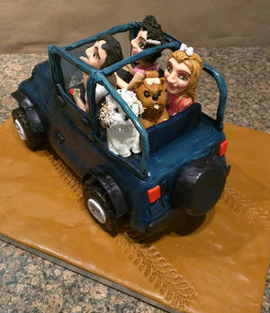 Jeep TJ Carrot cake