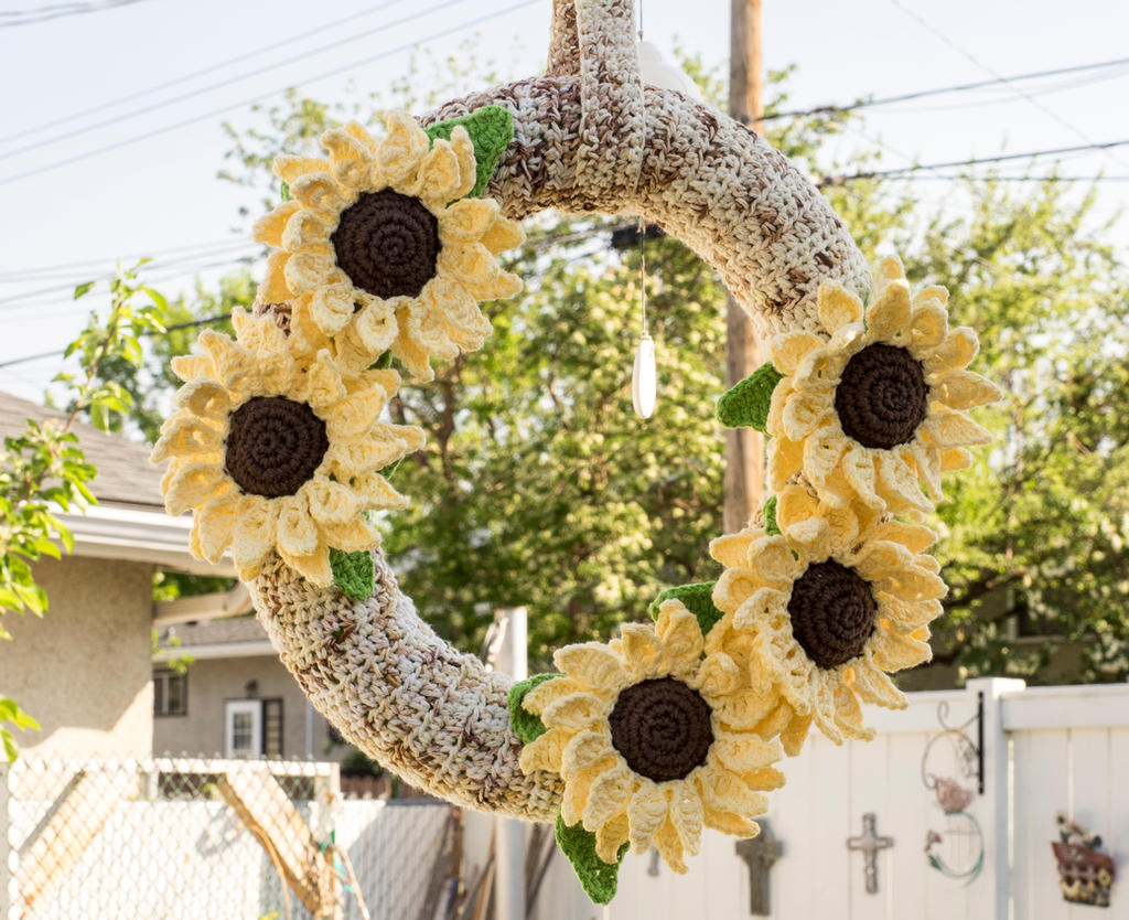 Sunflower Wreath Pic1