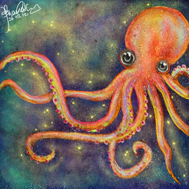 Portrait of an octopus