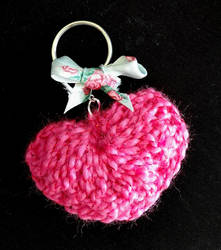 Keychain heart