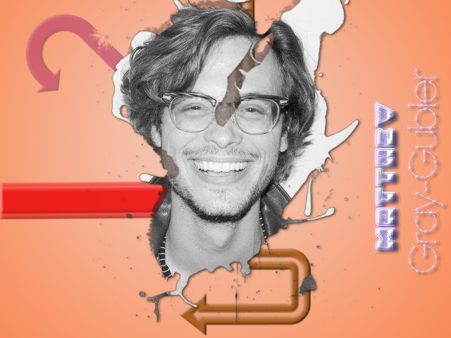 Matthew Gray Gubler splashes