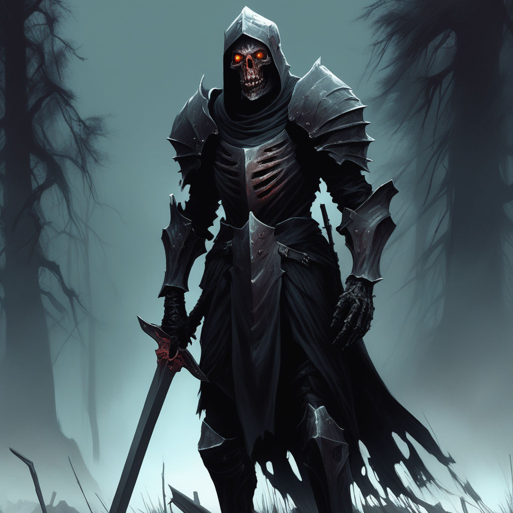 DnD NPC Skeletal Knight by HanzWilhelm on DeviantArt