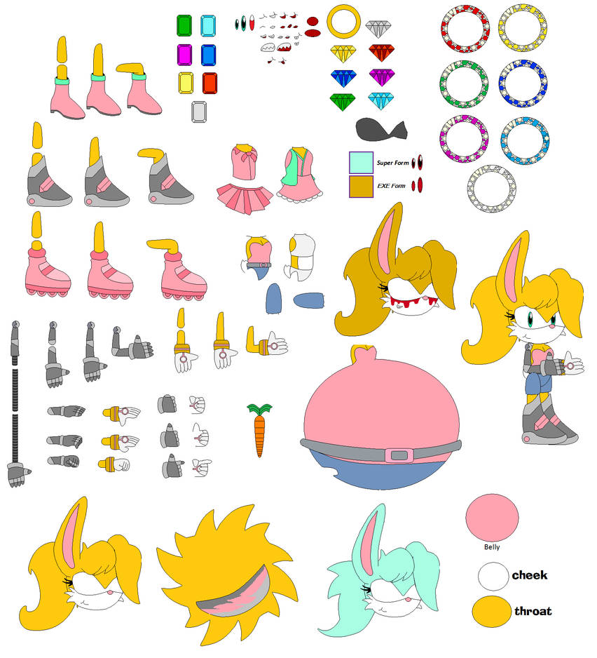 Ruby The Rabbit Builder by MilkyJewelPet on DeviantArt