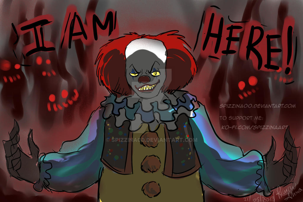 IT Pennywise 1990 by Spizzina00 on DeviantArt