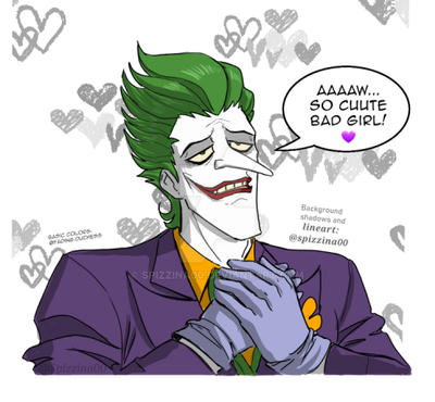 Joker: Cute bad girl by Spizzina00 on DeviantArt