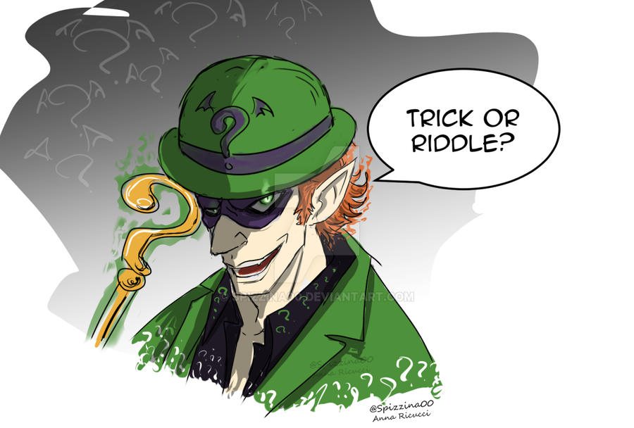 Riddler demon by Spizzina00 on DeviantArt