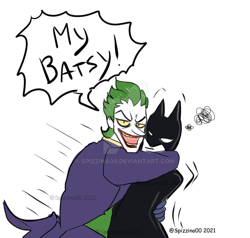 Joker and Batman: My Batsy! by Spizzina00 on DeviantArt