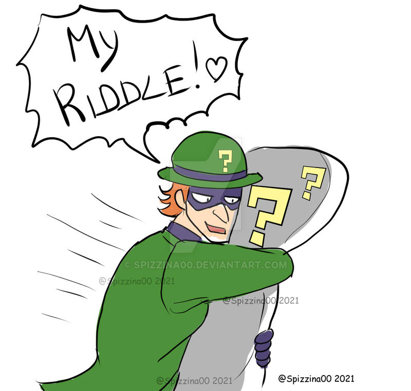 Riddler: My Riddle! by Spizzina00 on DeviantArt