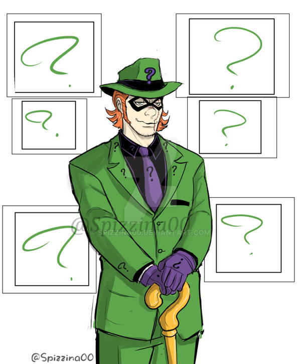 The Riddler zero year design 1 by Spizzina00 on DeviantArt