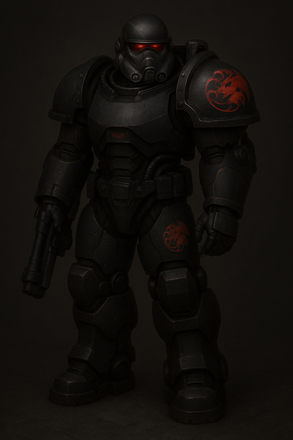 Exo Shell Drakefire-Class Exo-Shell - Matte black color by TheIllusiveMan90 on ...