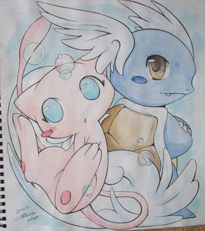 Mew and Wartortle