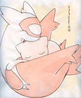 Mew and little Latias