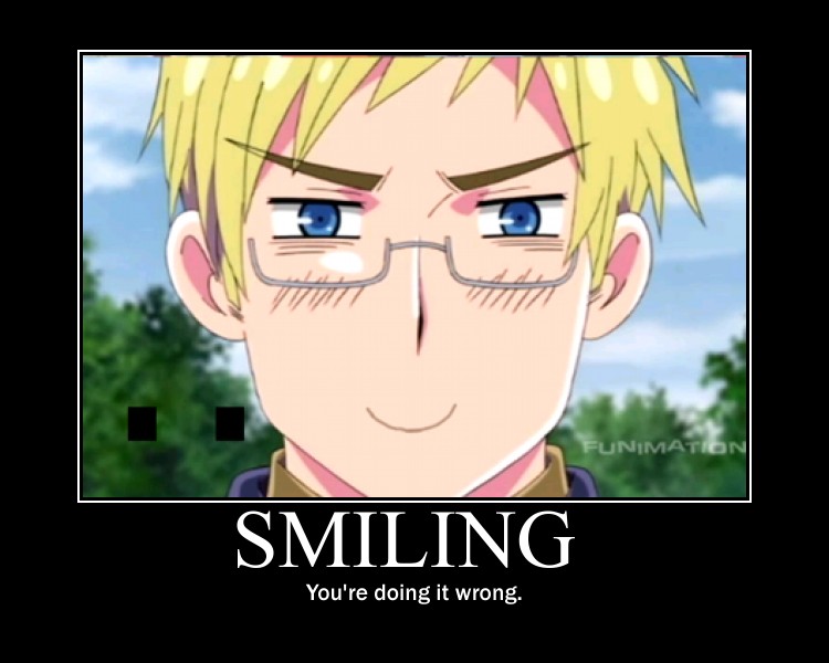 Sweden smiles- hetalia