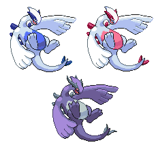 Lugia Sprites