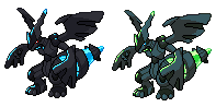 Pixilart - Shiny Zekrom by Bonmv317