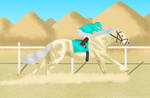 11th - A big golden thing in dust by JytteH