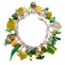 Yellow + Green Charm Bracelet