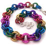 Rainbow Chain Bracelet