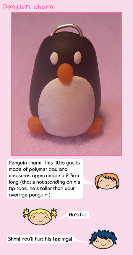 Penguin charm