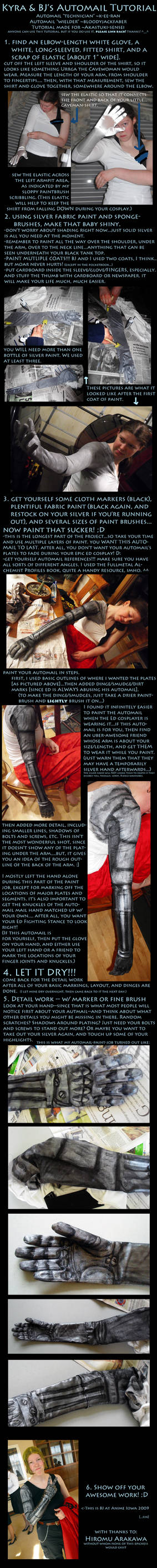 automail from cloth - tutorial by k-ee-ran