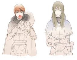 Fire Emblem: Gaius and Libra