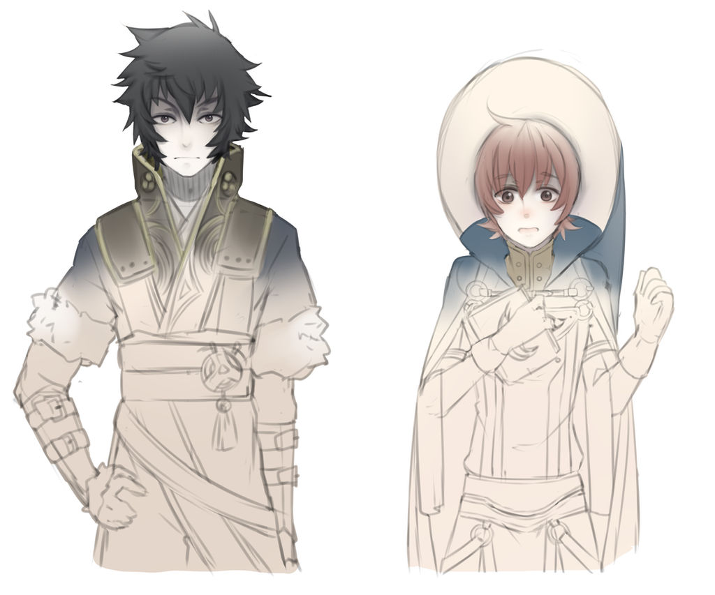 Fire Emblem:  Lon'qu and Ricken