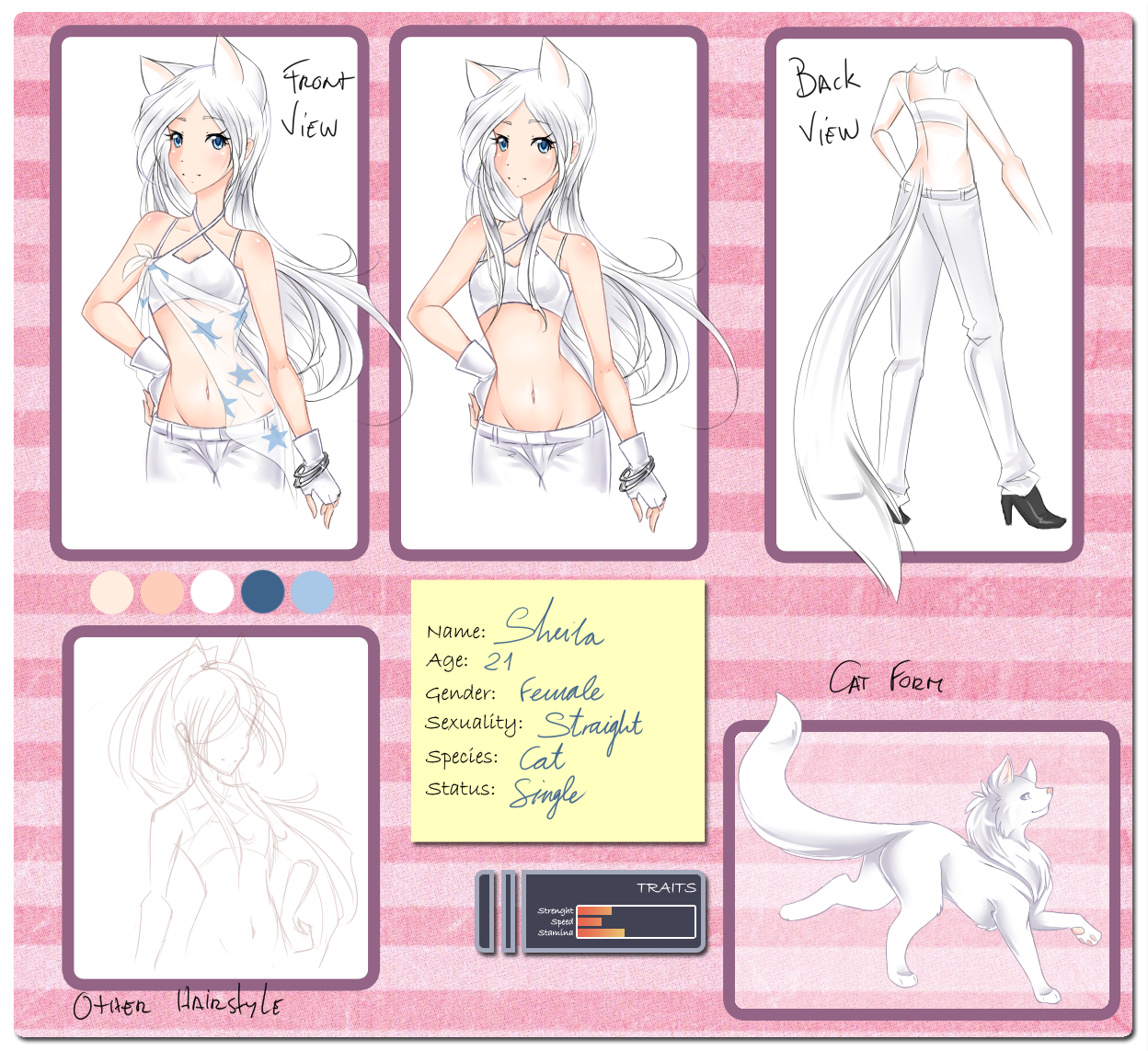 Sheila Reference Sheet