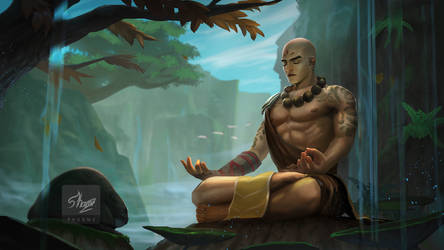 Monk Meditation