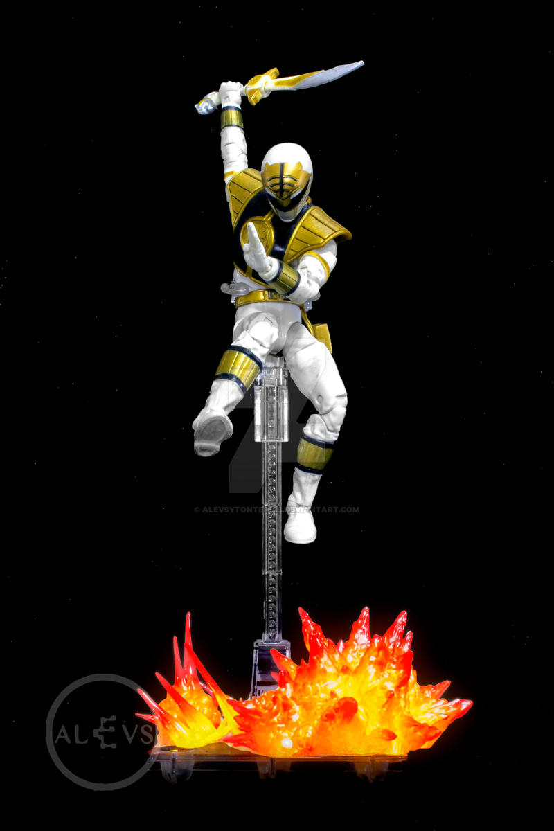 Mmpr Custom Ranger MMPR White ranger 3 by Alevsytonterias on DeviantArt