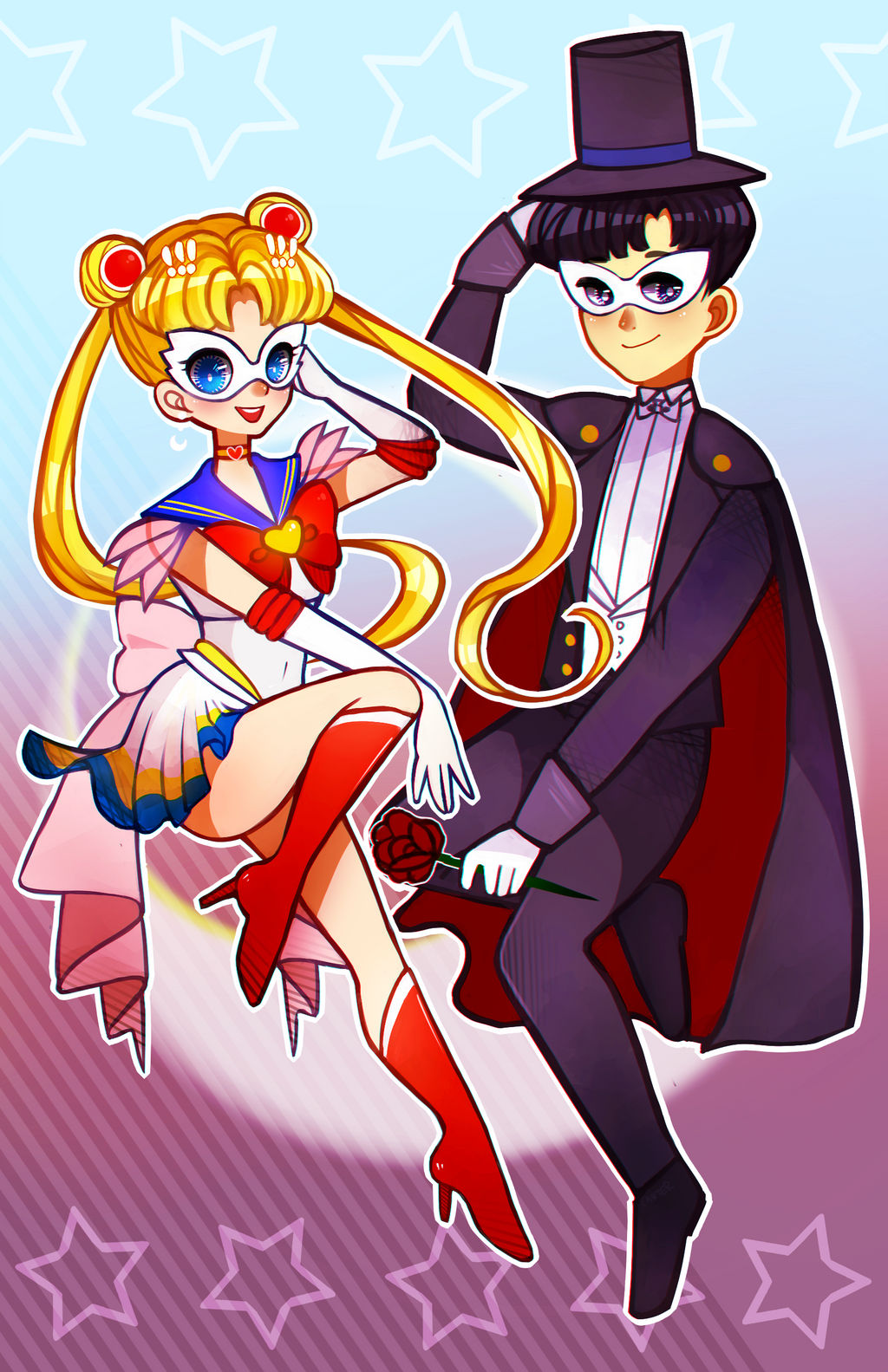 [FANART] Sailor Moon / Tuxedo Mask