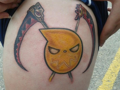 1. "Soul Eater Tattoo Designs" - wide 8